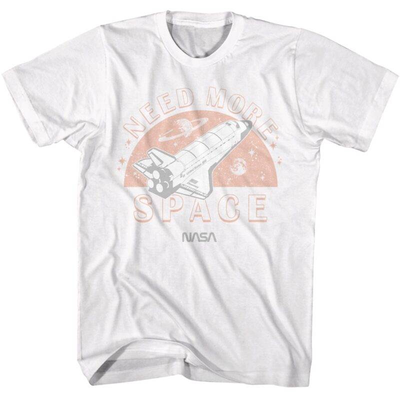 NASA Faded Need More Space Men’s T Shirt