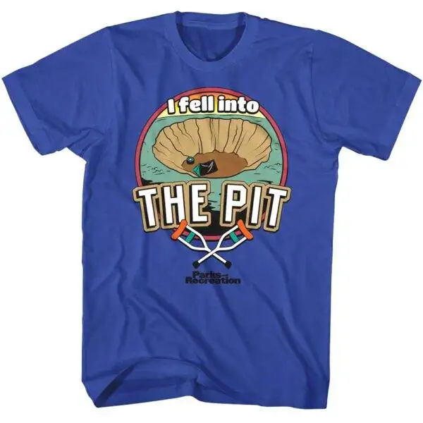 Parks and Recreation I Fell in the Pit Men’s T Shirt