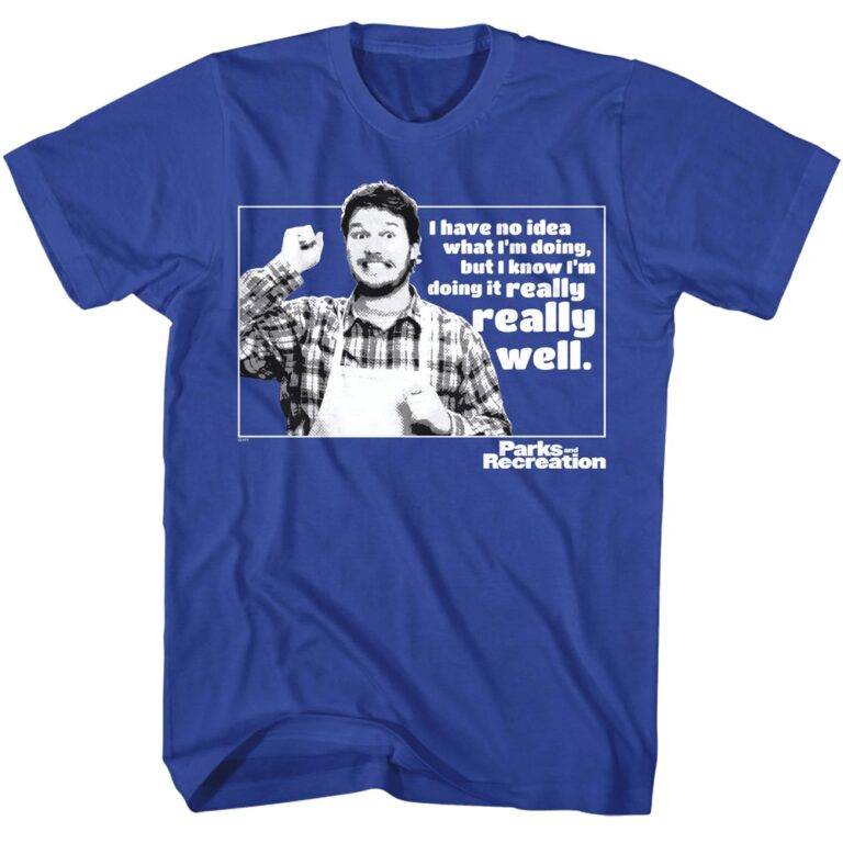 Parks and Recreation Andy Doing It Really Well Men’s T Shirt