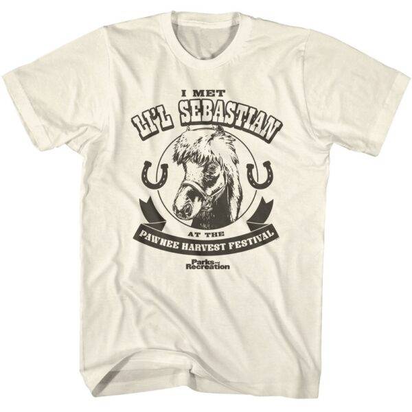 Parks and Recreation I Met Lil Sebastian Men’s T Shirt