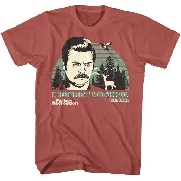 Parks and Recreation I Regret Nothing Men’s T Shirt