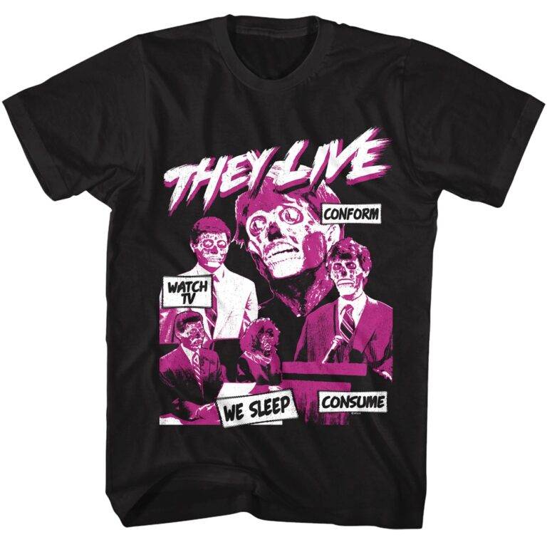 They Live Watch TV Conform Men’s T Shirt