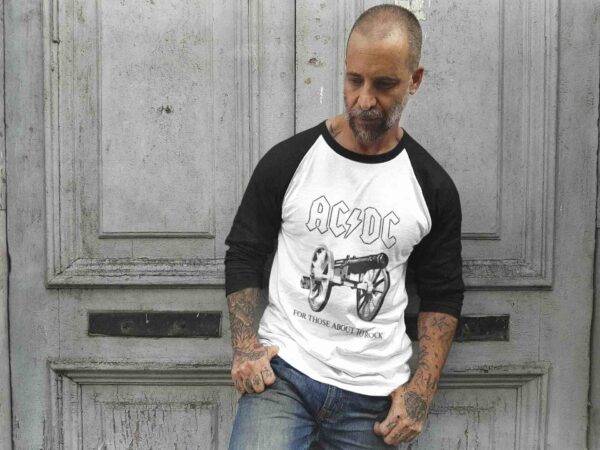 ACDC cannon raglan top