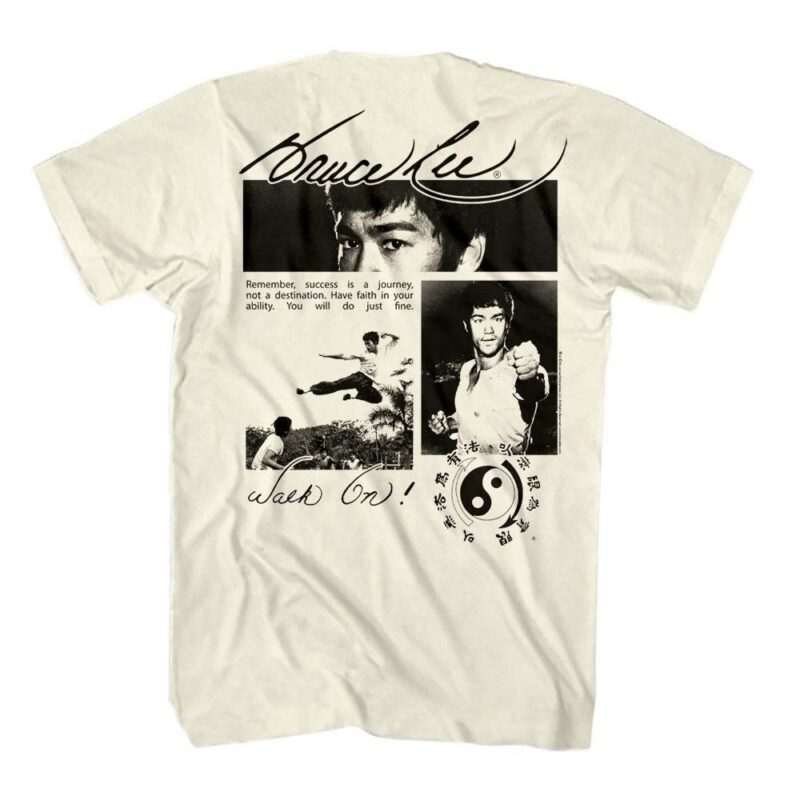 Bruce Lee Walk On Men's T Shirt