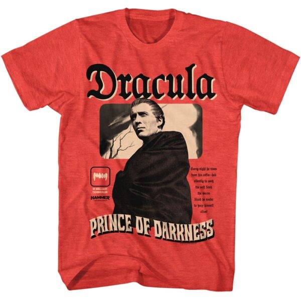 Dracula Prince of Darkness Men’s T Shirt