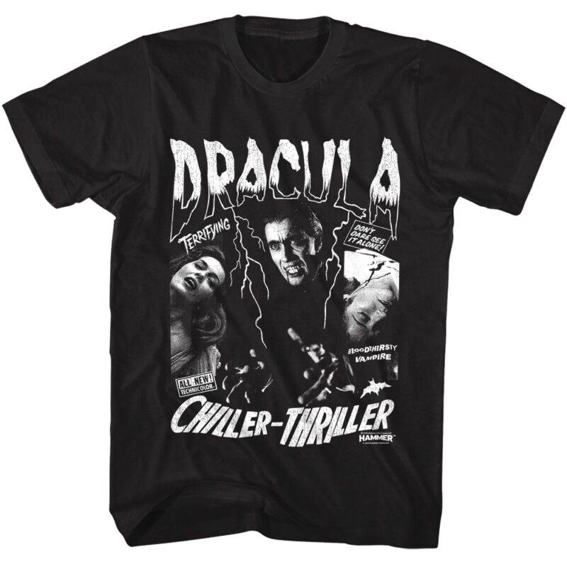 Dracula Chiller Thriller Men’s T Shirt