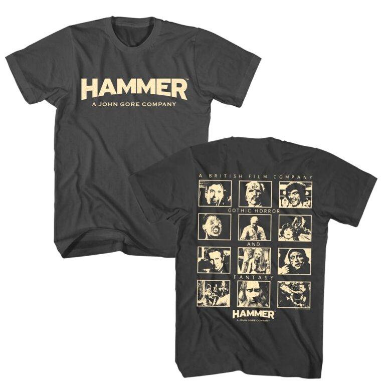 Hammer Horror Gothic Fantasy Films Men’s T Shirt