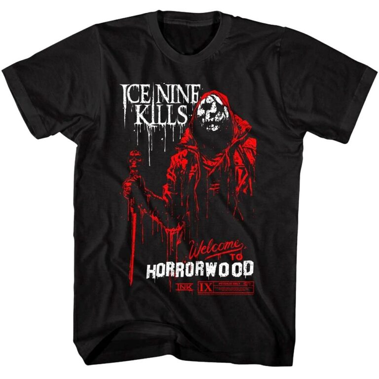 Ice Nine Kills Welcome to Horrorwood Men’s T Shirt