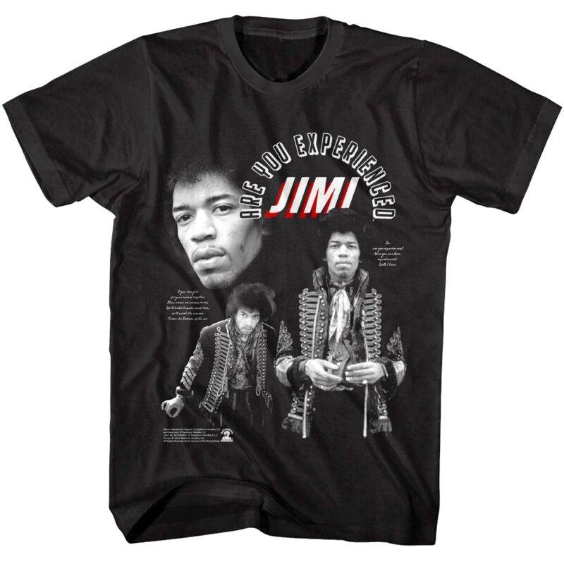 Many Moods of Jimi Hendrix Men’s T Shirt