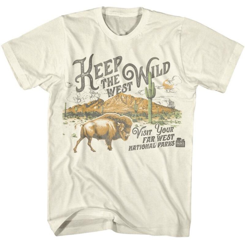 National Parks Keep The West Wild Men’s T Shirt