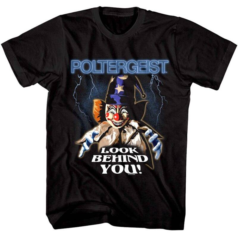 Poltergeist Clown Look Behind You Men’s T Shirt