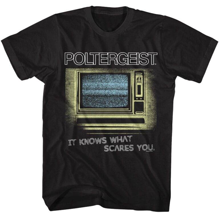 Poltergeist It Knows What Scares You Men’s T Shirt