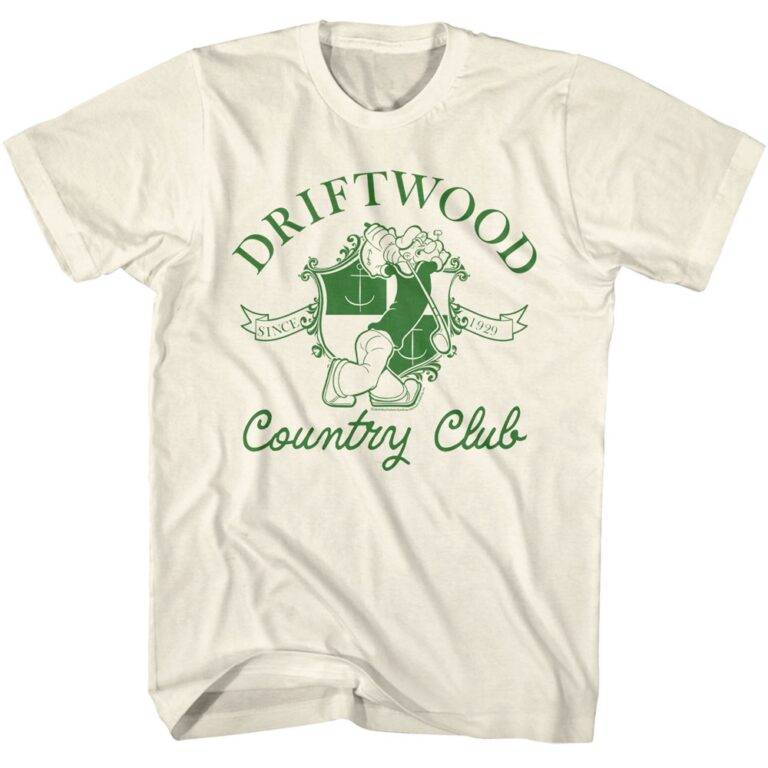 Popeye Driftwood Country Club Men’s T Shirt