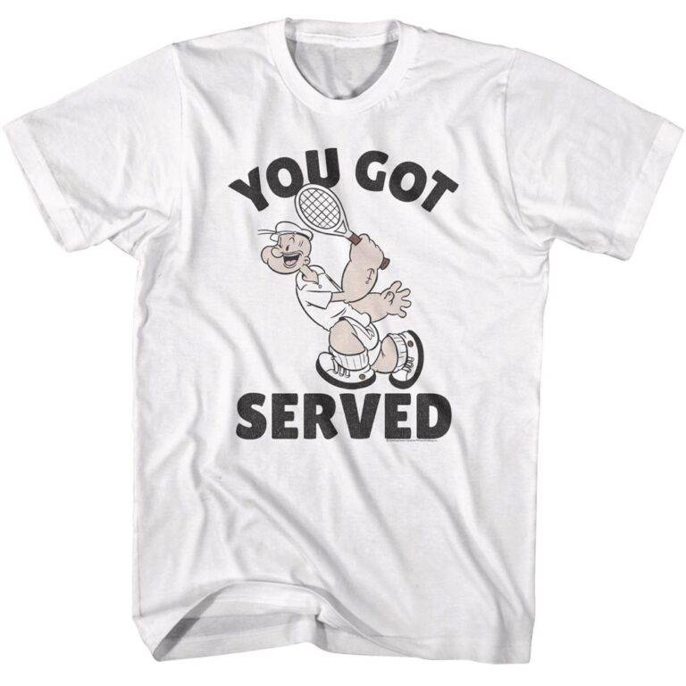 Popeye You Got Served Tennis Men’s T Shirt