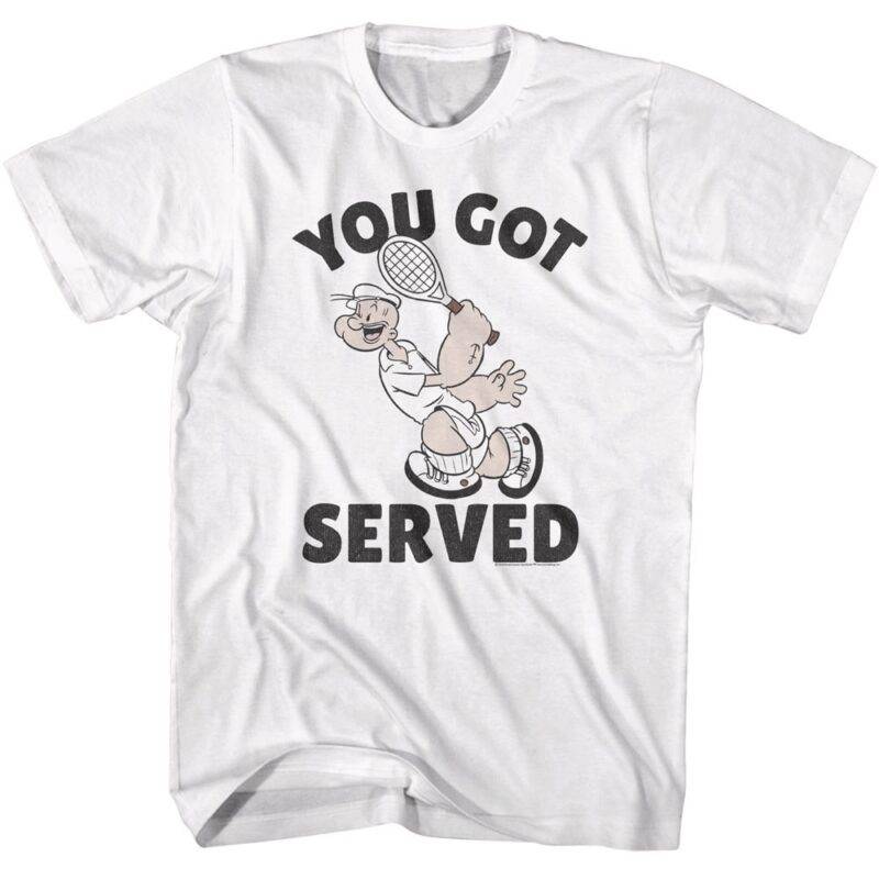 Popeye You Got Served Tennis Men’s T Shirt