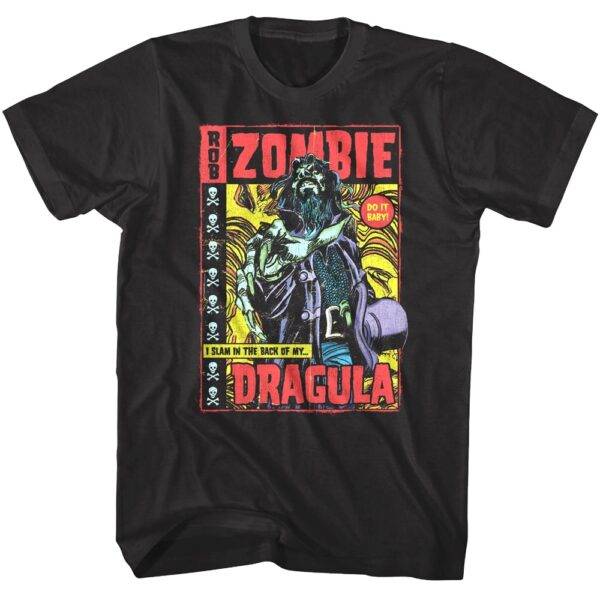 Rob Zombie Dragula Comic Men’s T Shirt