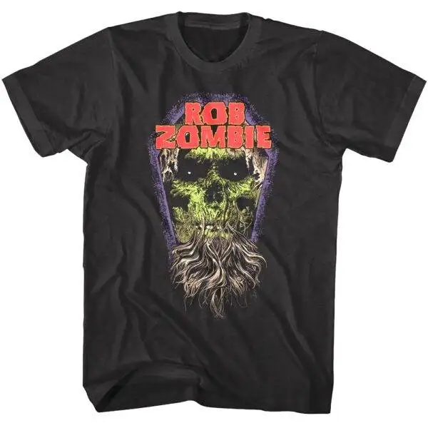 Rob Zombie Coffin Beard Men’s T Shirt