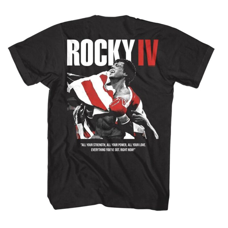 Rocky IV All Your Strength Men’s T Shirt