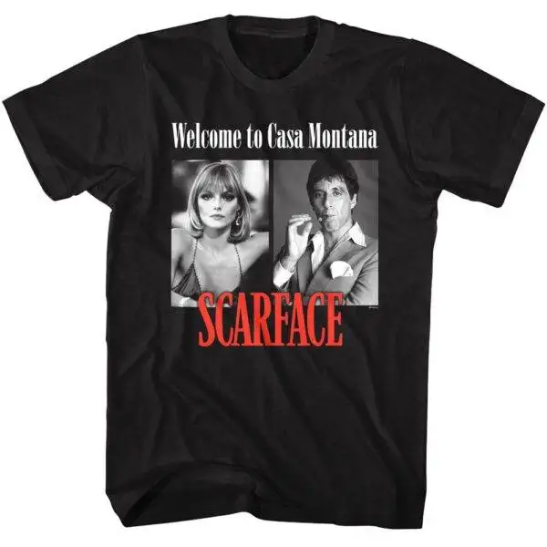 Scarface Welcome to Casa Montana Men’s T Shirt