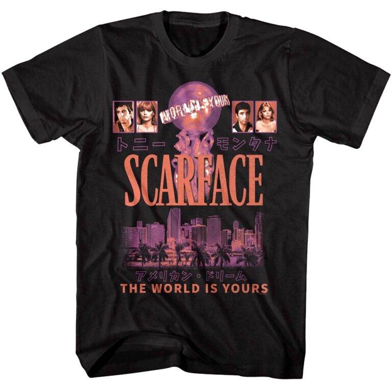 Scarface World Is Yours Miami Beach Men’s T Shirt