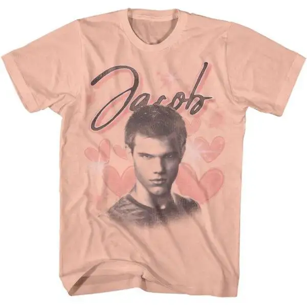 Twilight Jacob Love Hearts Men’s T Shirt