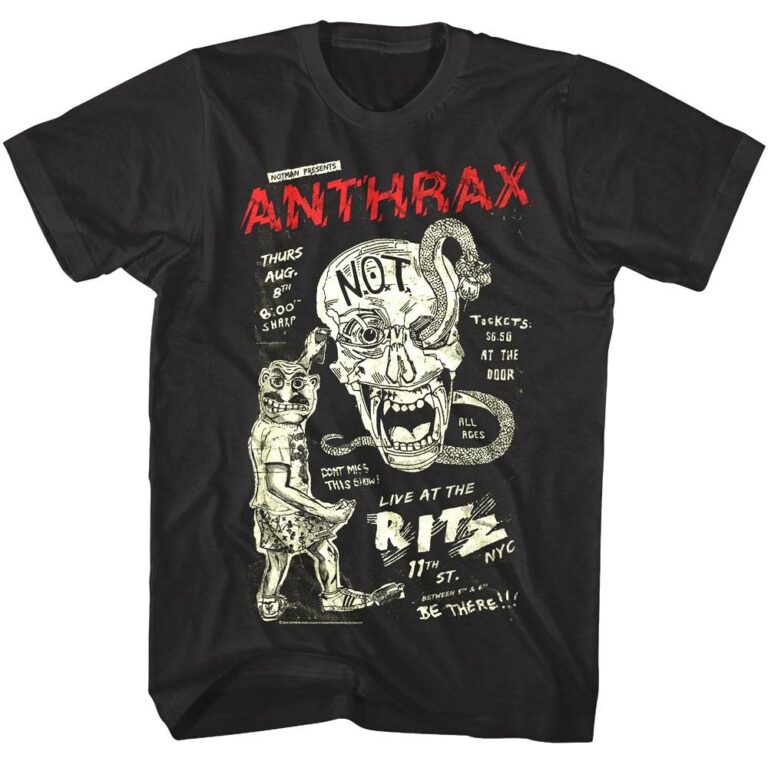 Anthrax Live At The Ritz NYC M