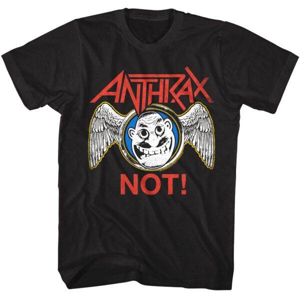 Anthrax Not Man Wings Men's T Shirt