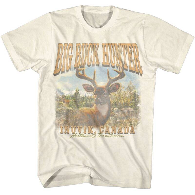 Big Buck Hunter Whitetail Deer Men's T Shirt