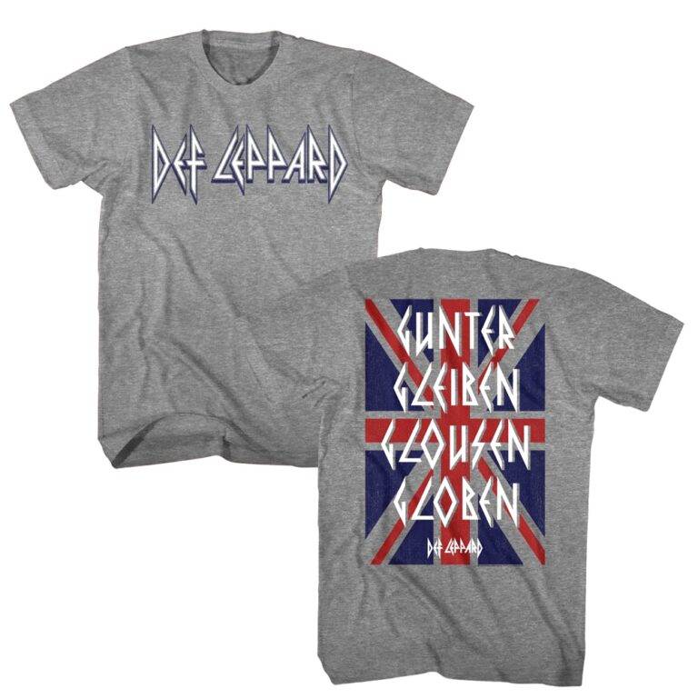 Def Leppard Gunter Gleiben Glauchen Globen Men's T Shirt