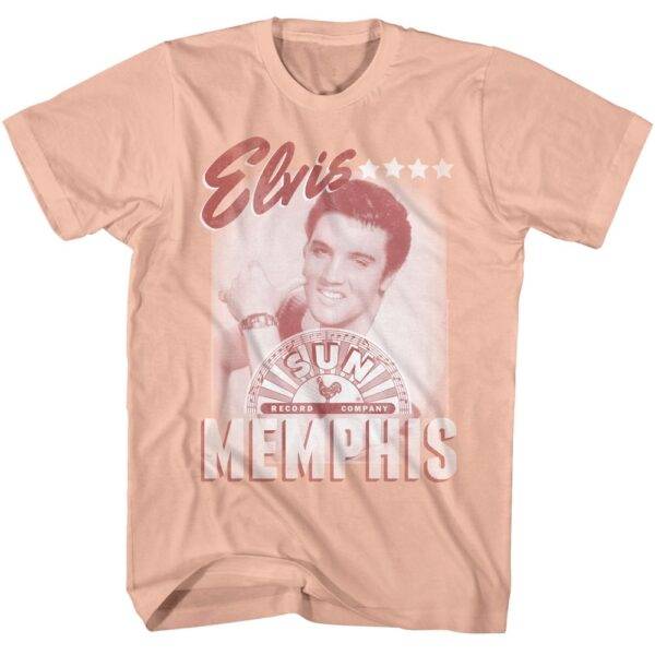 Elvis Presley Memphis Peach Men's T Shirt