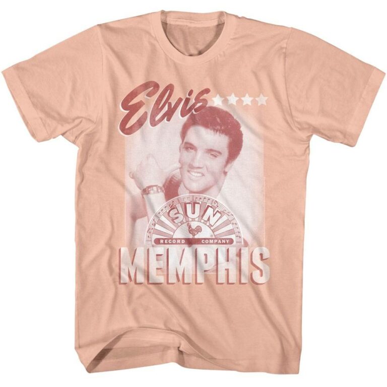 Elvis Presley Memphis Peach Men's T Shirt