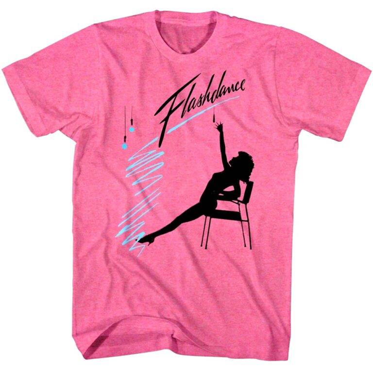 Flashdance Silhouette Chair Dance Men's T Shirt