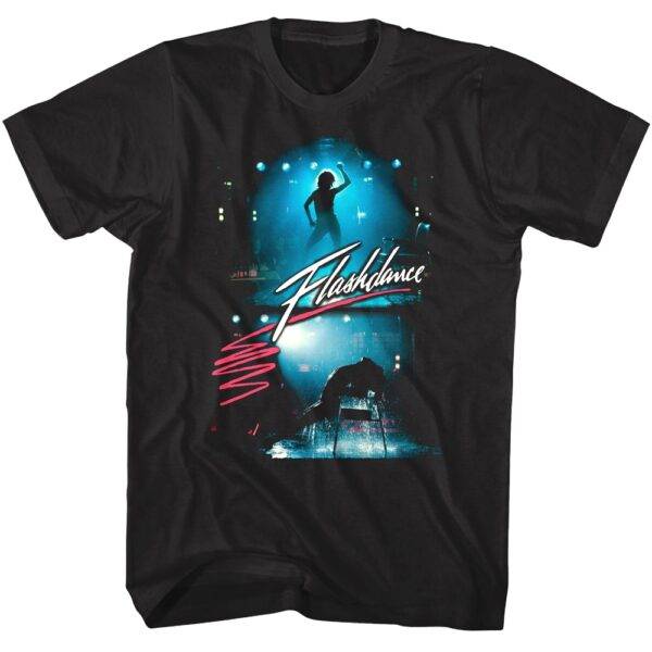 Flashdance Water Chair Dance Men's T Shirt