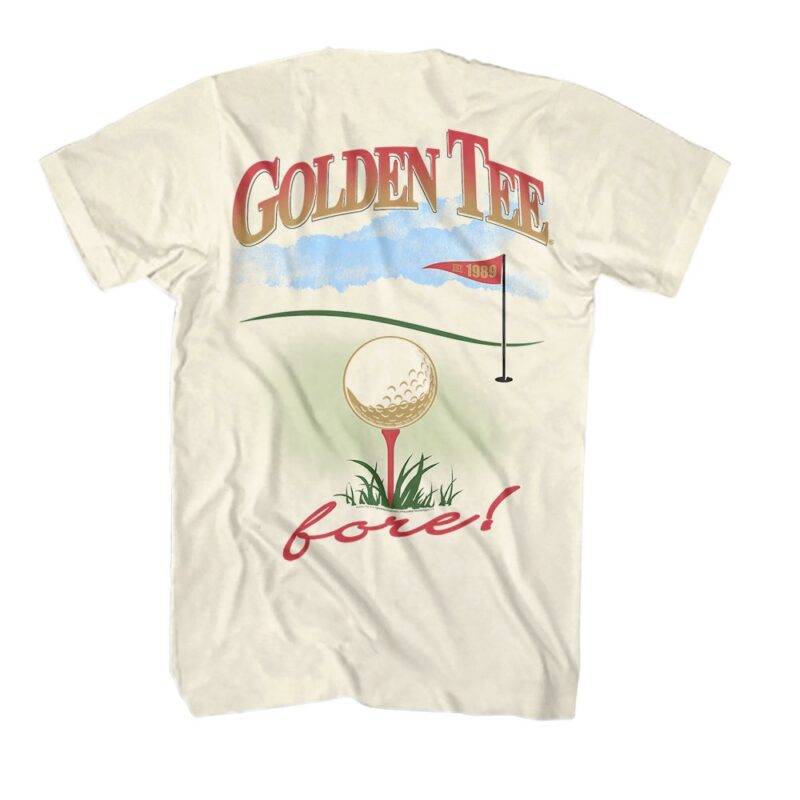 Golden Tee Fore Golf Course Men's T Shirt