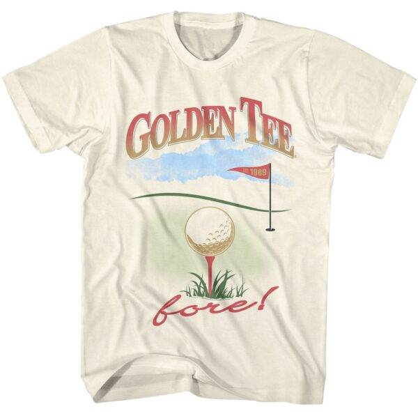 Golden Tee Fore Golf 1989 Men's T Shirt