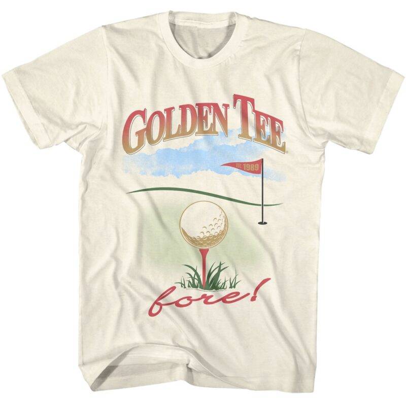 Golden Tee Fore Golf 1989 Men’s T Shirt