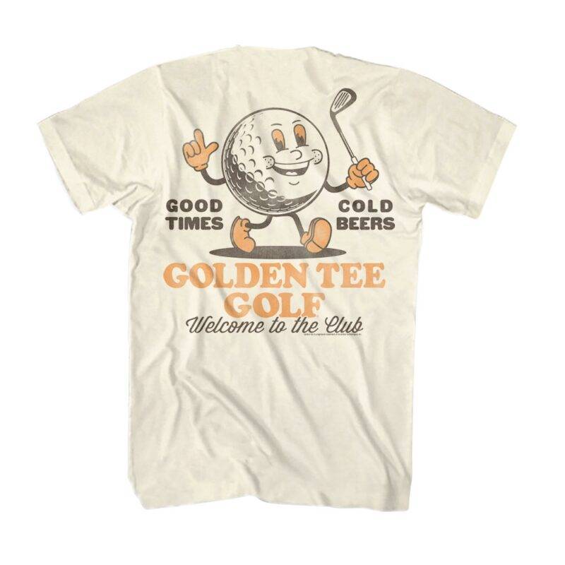 Golden Tee Golf Good Times Cold Beers Men's T Shirt