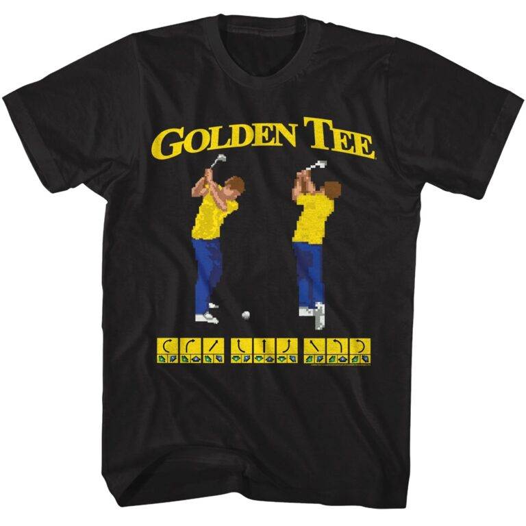 Golden Tee Arcade Swings Combo Men's T Shirt