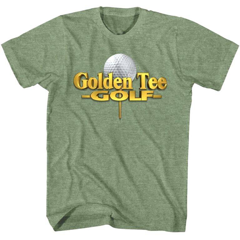 Golden Tee Golf Gold Logo Men's T Shirt