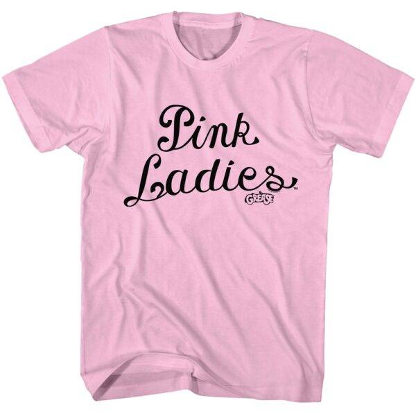 Grease Baby Pink Ladies Men's T Shirt