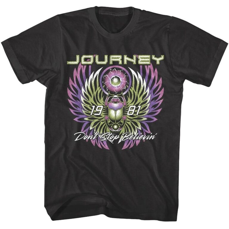 Journey Don't Stop Believin' 1981 Men's T Shirt