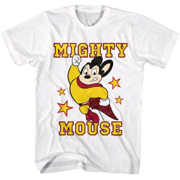 Mighty Mouse Super Star Men’s T Shirt