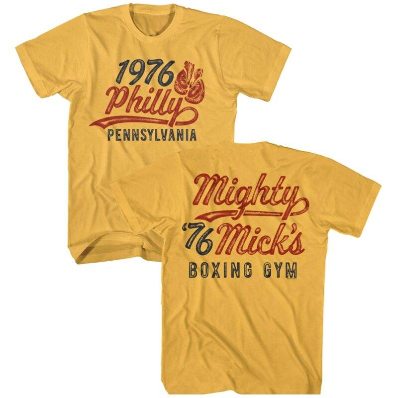 Rocky Philly 1976 Mighty Mick’s Boxing Gym Men’s T Shirt