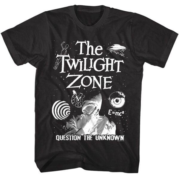 Twilight Zone Question The Unknown Men’s T Shirt