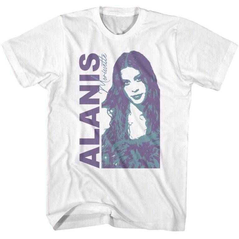 Alanis Morissette Portrait Men’s T Shirt