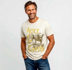 Alice in Chains Three Legged Dog 3D Men's T Shirt