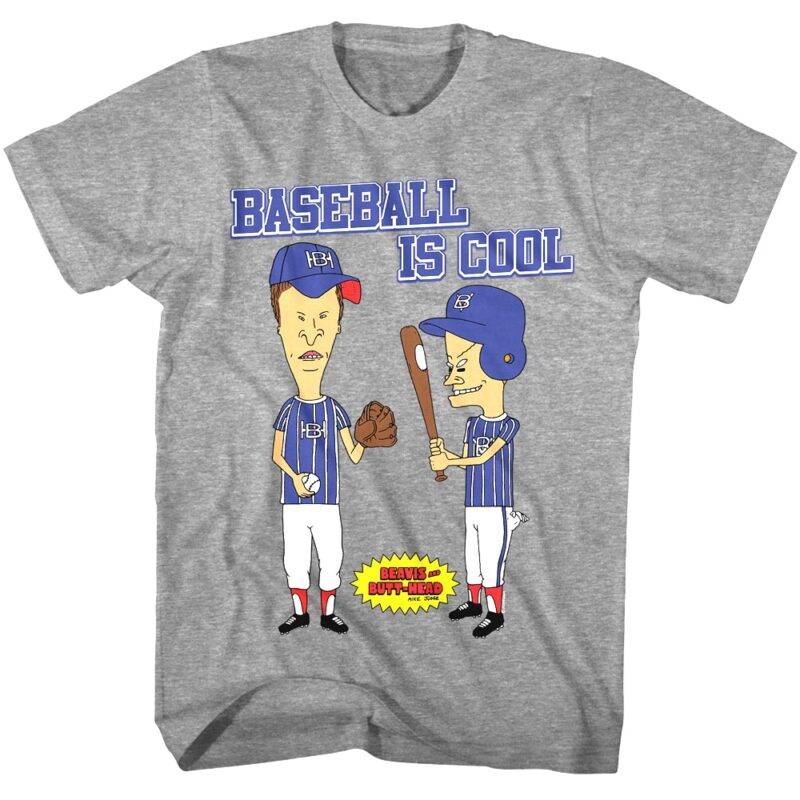 Beavis and Butthead Baseball is Cool Men’s T Shirt