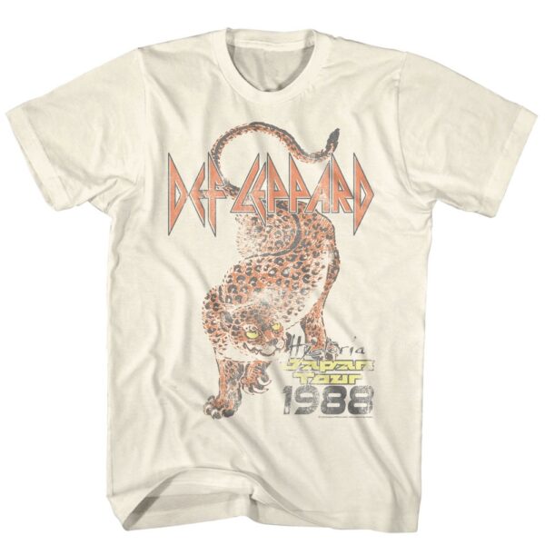 Def Leppard Japan Tour 1988 Men's T Shirt