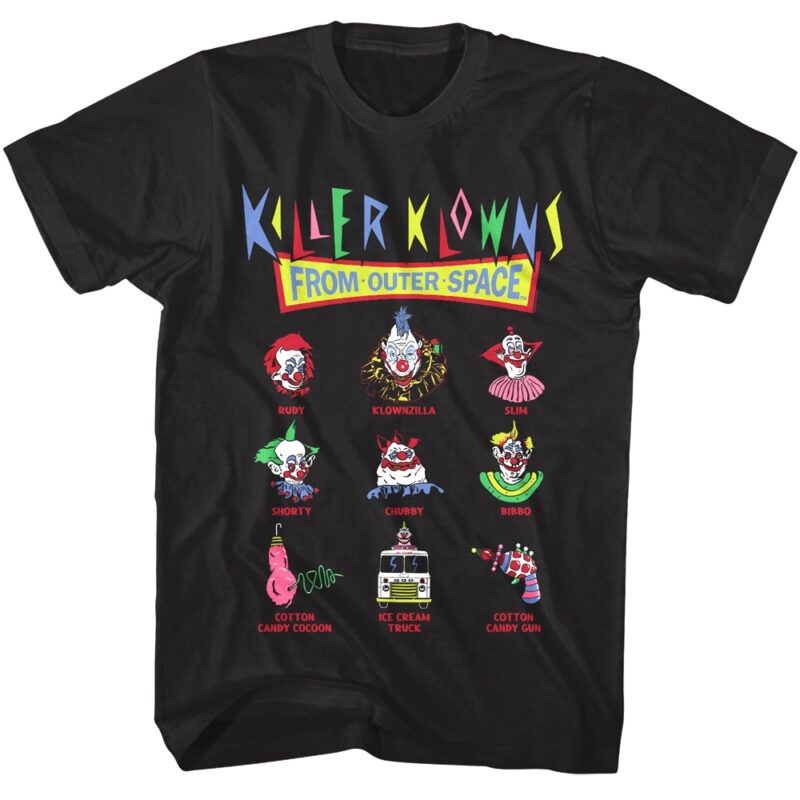 Killer Klowns Clown Family Men’s T Shirt