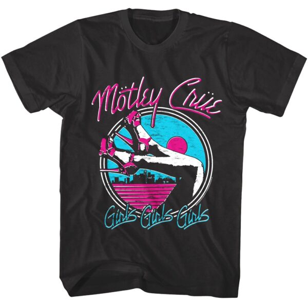 Motley Crue Girls Long Legs Men's T Shirt